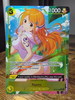 One Piece TCG Starter Deck 29: Egghead Nami ST29-008 Alt Art Foil - Image 1