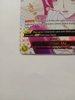 One Piece Youll Frighten Me... Op14 English Near Mint Condition - Image 4