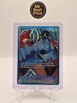 One Piece Jinbe - OP14-040 (Alternate Art) - The Azure Sea's Seven English NM - Image 1