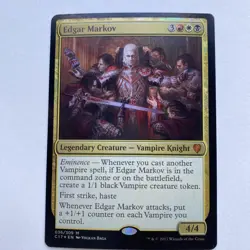 Near Mint, English - 1 x MTG Edgar Markov - Foil Innistrad Remastered - Image 1