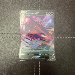 Pokemon TCG - Eternatus V - 116/189 - Darkness Ablaze - NM Ultra Rare (2020) - Image 1
