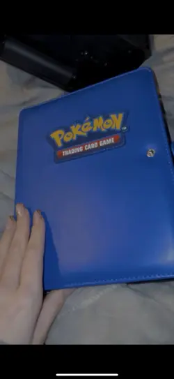 Pokemon TCG Binder Collection Large Lot of Cards Full Art V Holo Ex NM PackFresh - Image 2