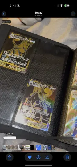 Pokemon TCG Binder Collection Large Lot of Cards Full Art V Holo Ex NM PackFresh - Image 4