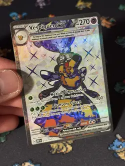 Pokemon Cards Vespiquen ex 212/197 Full Art Secret Rare Obsidian Flames - (NM) - Image 2