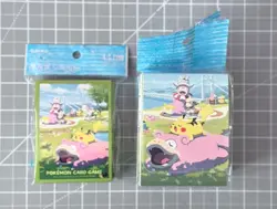 Pokemon Center Japan Kagawa Cards Deck Sleeves & Holder Set 2025 Slowpoke - Image 1