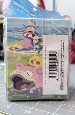 Pokemon Center Japan Kagawa Cards Deck Sleeves & Holder Set 2025 Slowpoke - Image 3