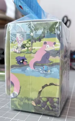Pokemon Center Japan Kagawa Cards Deck Sleeves & Holder Set 2025 Slowpoke - Image 4
