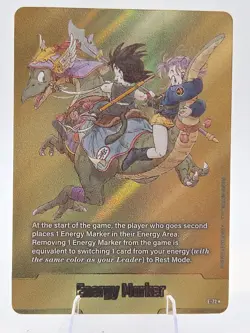 Energy Marker E-72 Gold Manga Booster 02 Dragon Ball Card English - Image 1