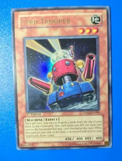 Near Mint Yugioh Card Trooper - DP03-EN009 - Ultra Rare - 1st Edition - Image 1