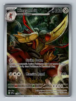 Pokemon SV: Scarlet & Violet Promo Cards #130 Kingambit - Image 1
