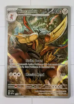 Kingambit 130 Sv: Scarlet & Violet Promo Cards Holo - Image 1