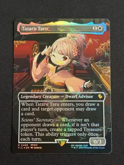 Tataru Taru (Borderless) (Chocobo Track Foil) Commander: Final Fantasy Foil - Image 2