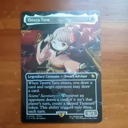 Tataru Taru (Borderless) (Chocobo Track Foil) Commander: Final Fantasy Foil - Image 1