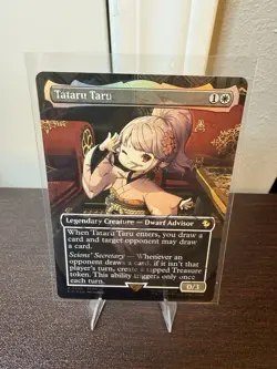 Tataru Taru (Borderless) (Chocobo Track Foil) Commander: Final Fantasy Foil - Image 1