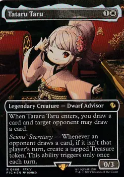 Tataru Taru (Borderless) (Chocobo Track Foil) Commander: Final Fantasy Foil - Image 1