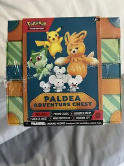 New Pokemon TCG | Paldea Adventure Chest | 7 Foil Promo Cards & 6 Booster Packs - Image 4