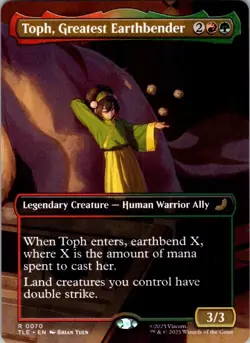 Toph, Greatest Earthbender (Borderless) R Avatar: The Last Airbender 70 NM - Image 1