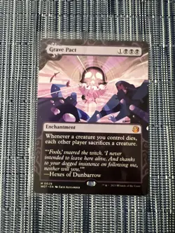 Grave Pact - Wilds of Eldraine: Enchanting Tales - NM - MTG - Image 1