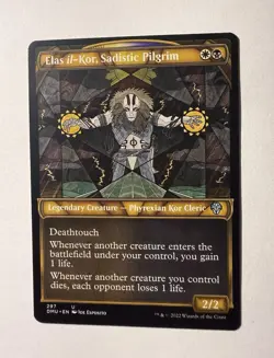 MTG Dominaria United SHOWCASE U Elas il-Kor Sadistic Pilgrim #297 - Image 1