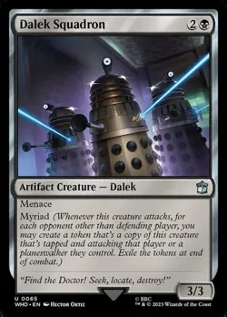 Dalek Squadron - Foil DRWHO LP MTG - Image 1
