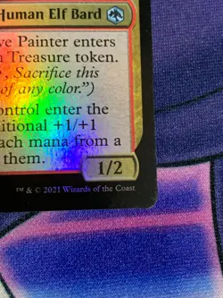 C1555 MAGIC GATHERING ADVENTURES FORGOTTEN REALMS KALAIN RECLUSIVE FOIL NM MTG - Image 5