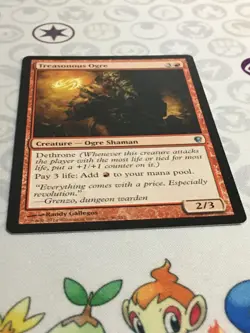 D1339 MAGIC GATHERING CONSPIRACY TREASONOUS OGRE 36 MP U MTG - Image 2