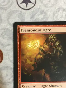 D1339 MAGIC GATHERING CONSPIRACY TREASONOUS OGRE 36 MP U MTG - Image 3