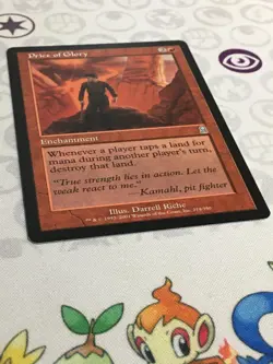 D1340 MAGIC GATHERING ODYSSEY PRICE OF GOLORY 214 HP U MTG - Image 2