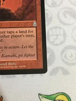 D1340 MAGIC GATHERING ODYSSEY PRICE OF GOLORY 214 HP U MTG - Image 5