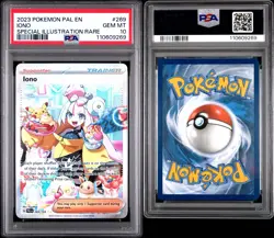 PSA 10 IONO #269 2023 POKEMON PAL EN-PALDEA EVOLVED SPECIAL ILLUSTRATION RARE - Image 3