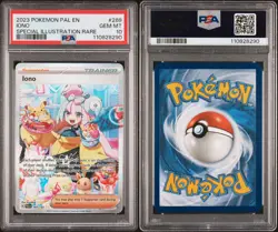 2023 POKEMON PAL EN-PALDEA EVOLVED SPECIAL ILLUSTRATION RARE #269 IONO PSA 10 - Image 3