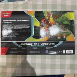 Pokemon TCG Incineroar Ex & Torterra Ex Special Collection Box - Image 2