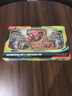 Pokemon TCG Incineroar Ex & Torterra Ex Special Collection Box- Factory Sealed - Image 3