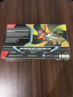 Pokemon TCG Incineroar Ex & Torterra Ex Special Collection Box- Factory Sealed - Image 4
