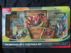 Pokemon TCG: Incineroar ex and Torterra ex Special Collection Box- LOT Of 5 - Image 2