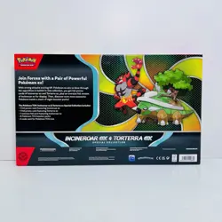 Pokemon TCG - Incineroar Ex & Torterra Ex - Special Collection Box - New Sealed - Image 2