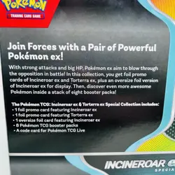 Pokemon TCG - Incineroar Ex & Torterra Ex - Special Collection Box - New Sealed - Image 4