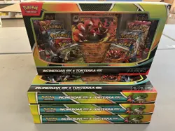 Pokemon TCG Incineroar ex and Torterra ex Special Collection Box(s) - Image 1
