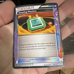 Pokemon Dowsing Machine Plasma Storm Ace Spec Holo Rare Ace 128/135 English TCG - Image 1