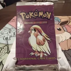 Authentic Vintage Pokemon Base Set 2 Pidgeot Booster Pack - Image 1