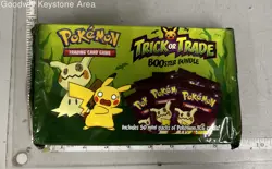 Pokemon CCG Trading Card Game "Trick or Trade" Booster Bundle - Sealed - Image 1