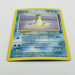 Lapras - 10/62 - Pokemon Fossil Unlimited Holo Rare Card WOTC NM - Image 5