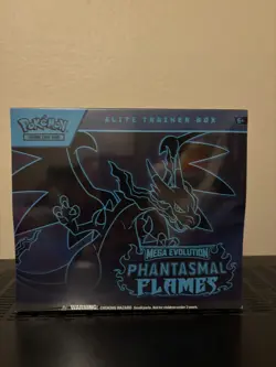 Pokemon Mega Evolution Phantasmal Flames Elite Trainer Box ETB New Sealed ME02 - Image 1