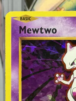 2016 Pokemon TCG Mewtwo XY Evolutions 51/108 Cracked Ice Holo - Image 2