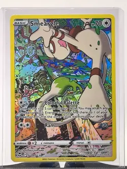 2022 Pokemon TCG SWSH Silver Tempest Trainer Gallery Smeargle UR TG10/TG30 NM - Image 2