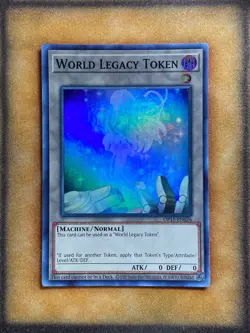 Yugioh World Legacy Token OP15-EN026 Super Rare NM - Image 1