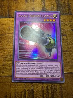 Rocket Hermos Cannon DRL3-EN064 1st Edition Ultra Rare PL + BONUS - Image 1