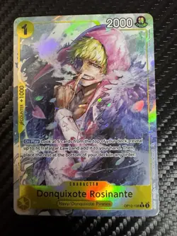 Donquixote Rosinante (Alternate Art) OP12-108 Legacy of the Master Foil - Image 1