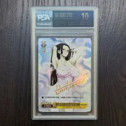 One Piece Boa Hancock Waifu Gold Foil Slab Card SB81 - Image 1