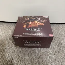 One Piece TCG Paramount War Booster Box (OP-02) Factory Sealed English - Image 2
